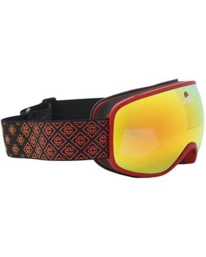 CASABLANCA Monogram-Strap Ski Goggles - Yellow