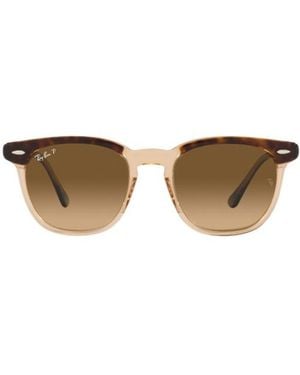 Ray-Ban Square Frame Sunglasses - White