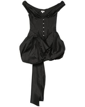STAUD Sleeveless Dress - Black
