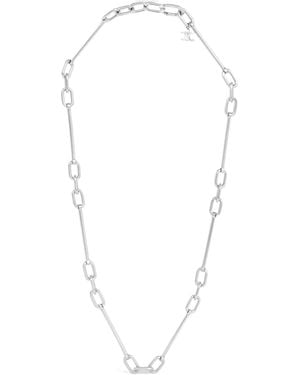 Celine Charms Necklace - White