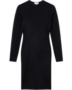 Stella McCartney Miracle Long-Sleeve Dress - Black