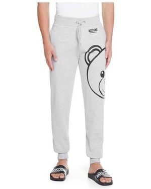 Moschino Logo Details Joggers - Multicolour