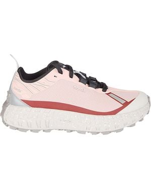 Norda Lace-Up Trail Running Sneakers - Pink