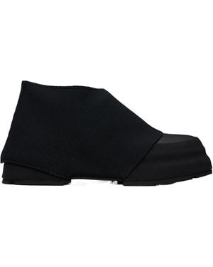 HELIOT EMIL Orma Heel Zipper Ankle Boots - Black
