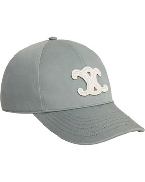 Celine Triomphe Baseball Cap - Grey