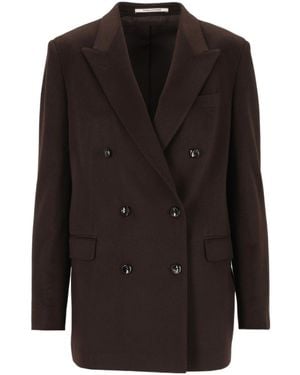 Tagliatore Double-Breasted Blazer - Black