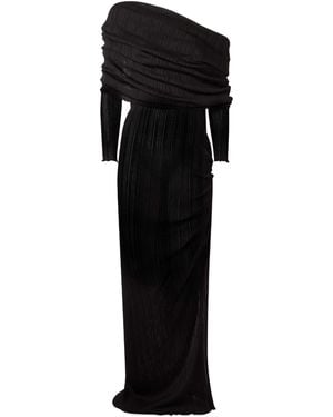Alaïa Off-Shoulder Dress - Black