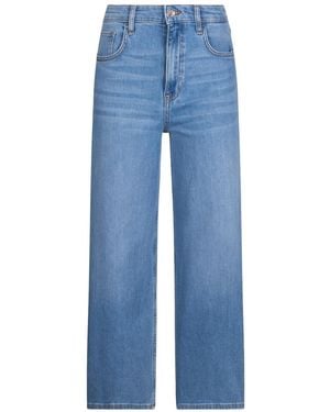 Liu Jo Cropped Flared Jeans - Blue