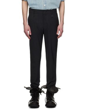 WOOYOUNGMI Drawstring Pants - Black
