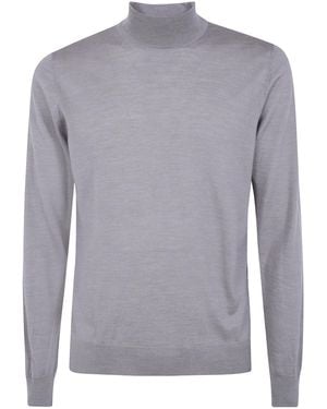 Gran Sasso Long-Sleeved Sweater - Gray