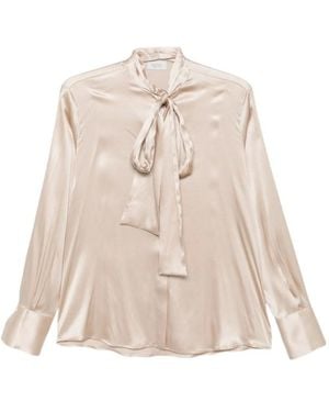 Mazzarelli Long-Sleeved Shirt - Natural