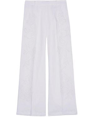 ERMANNO FIRENZE Casual Pants With Belt Loops - White