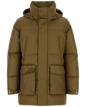 Herno Laminar Hooded Down Jacket - Green