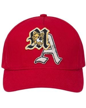 Amiri Appliqu Strap Back Hat - Red