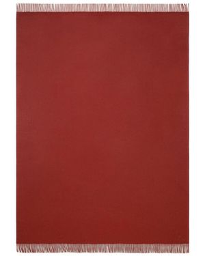 Loro Piana Unito Blanket - Red