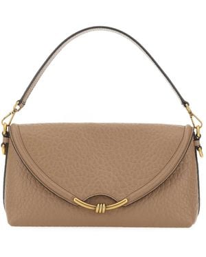 Gianni Chiarini Bea Flap Shoulder Bag - Brown