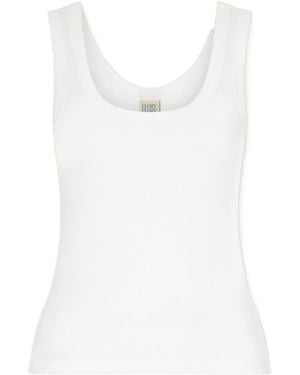 Flore Flore Jersey Tank Top - White