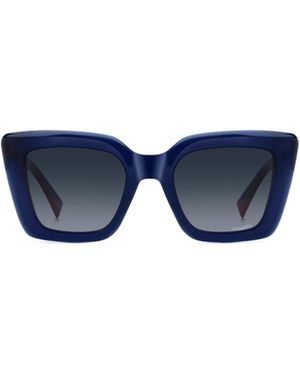 Missoni Logo Detail Sunglasses - Blue