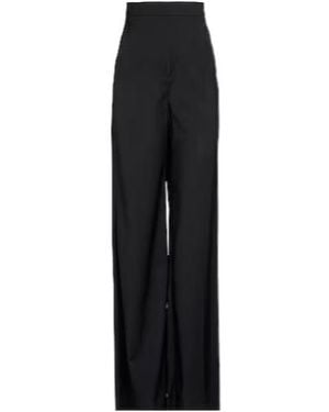 Max Mara High-Waisted Flared Trousers - Black