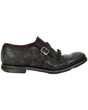 Church's Fringed Strap Loafers - Black