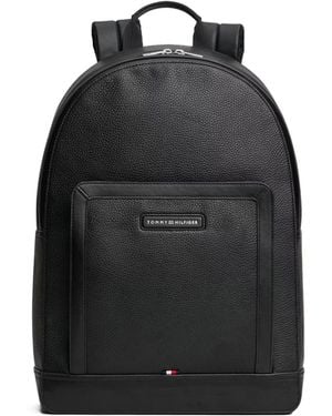 Tommy Hilfiger Zip Backpack - Black