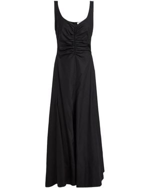 Sportmax Maxi Dress Cotton - Black