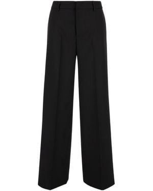 Pt Pantaloni Pt Torino Wide Leg Pants - Black