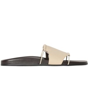 The Row Vivienne Slides - White