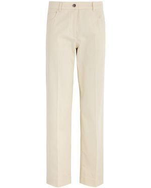 Moncler Straight-Leg Jeans - Natural