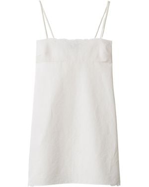 Miu Miu Sleeveless Dress - White