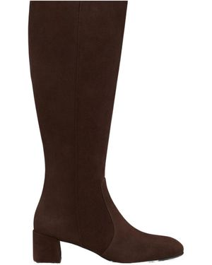 Stuart Weitzman Maeve Zip Boot - Brown