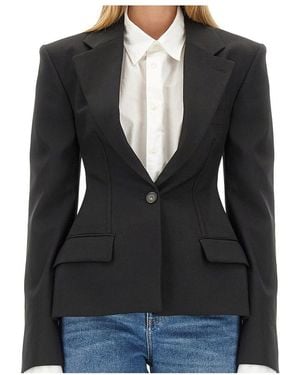Stella McCartney Buttoned Tailored Jacket - Black