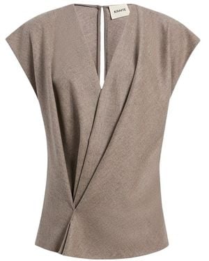 KHAITE Mer Top - Gray