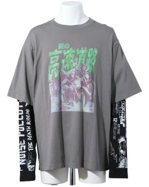 Lu'u Dan Double Deck T-Shirt - Grey