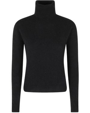 Roberto Collina Cashmere Turtleneck Jumper - Black