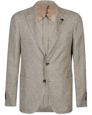 Lardini Special Single-Breasted Blazer - Grey