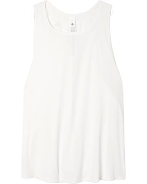 lululemon Ruched Stretch Recycled-Jersey Tank - White