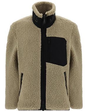 Moose Knuckles Saglek Zip-Up Sweatshirt - Green