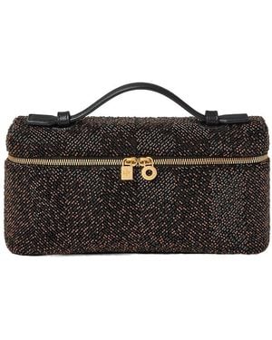 Loro Piana Extra Pocket L19 Shoulder Bag - Black