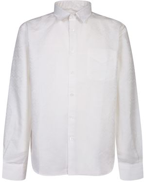 Missoni Zigzag Pattern Long-Sleeved Shirt - White