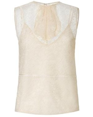 Fendi Light Lace Top - Natural