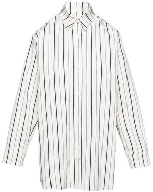 TOVE Striped Shirt - White