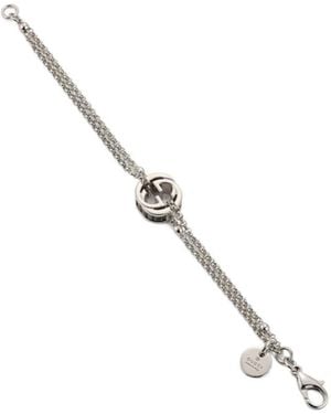 Gucci Interlocking Chain Bracelet - White