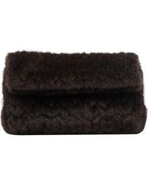 Liu Jo Quilted Flap Shoulder Bag - Black