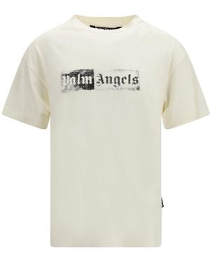 Palm Angels Short-Sleeved T-Shirt - White