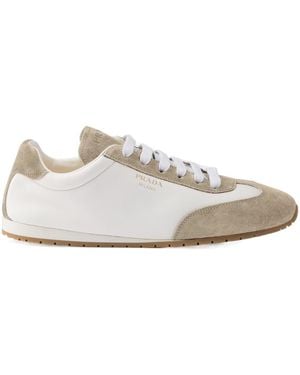Prada Suede Leather Sneakers - Multicolor