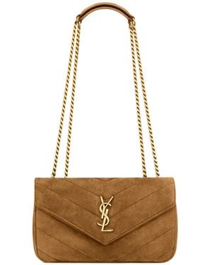 Saint Laurent Loulou Small - White