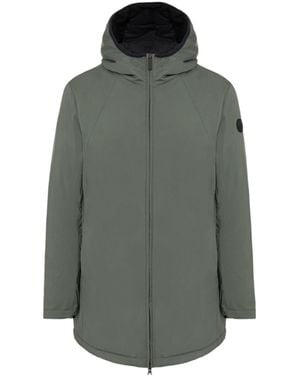 Colmar Hooded Zip-Front Jacket - Grey