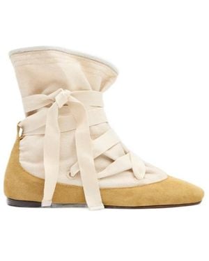 Isabel Marant Letiz Boots - Natural