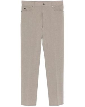Emporio Armani Logo Trousers - Grey